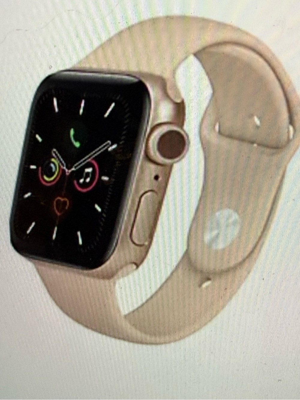 Apple Smartwatch with Band and accessories